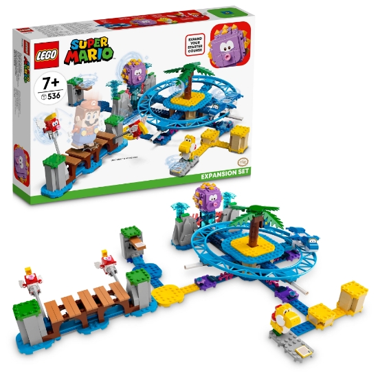 Slika LEGO® SUPER MARIO™ 71400 Big Urchin u vožnji plažom