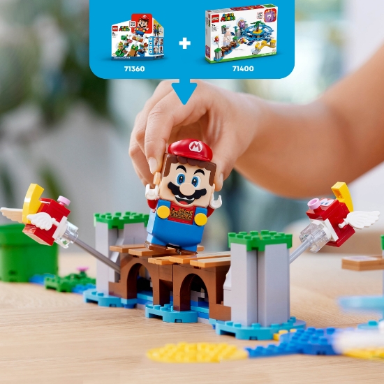 Slika LEGO® SUPER MARIO™ 71400 Big Urchin u vožnji plažom