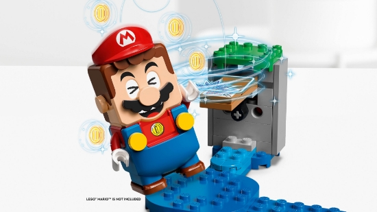 Slika LEGO® SUPER MARIO™ 71400 Big Urchin u vožnji plažom