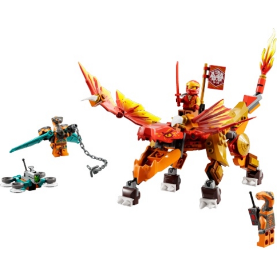 Slika LEGO® NINJAGO® 71762 Kaijev vatreni EVO zmaj