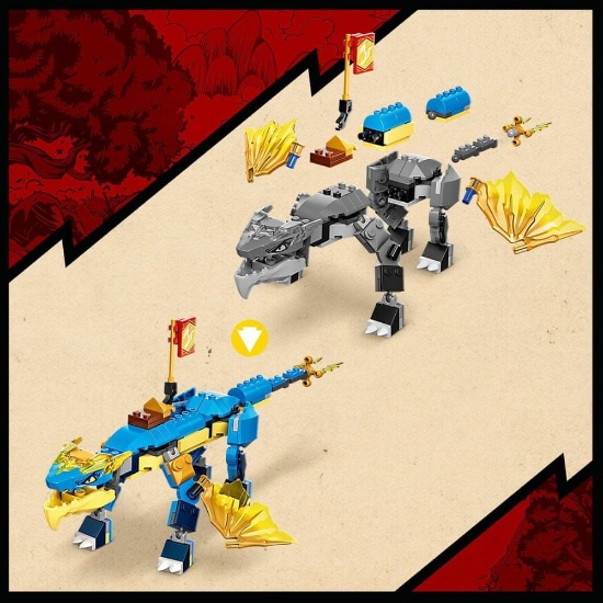 Slika LEGO® NINJAGO® 71760 Jayev gromoviti EVO zmaj