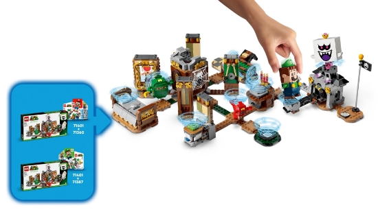 Slika LEGO® SUPER MARIO™ 71401 Luigijeva vila: Jeziva igra, komplet za proširenje