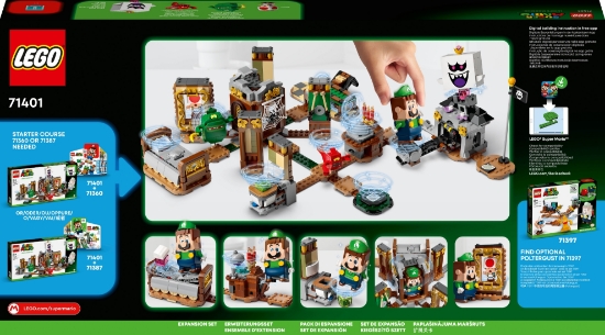 Slika LEGO® SUPER MARIO™ 71401 Luigijeva vila: Jeziva igra, komplet za proširenje