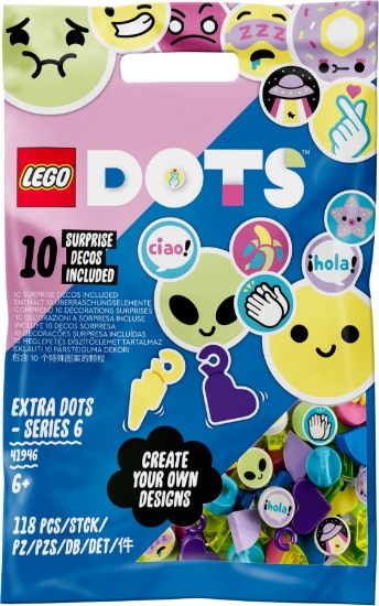 Slika LEGO® DOTS 41946 Dodatne točkice – serija 6