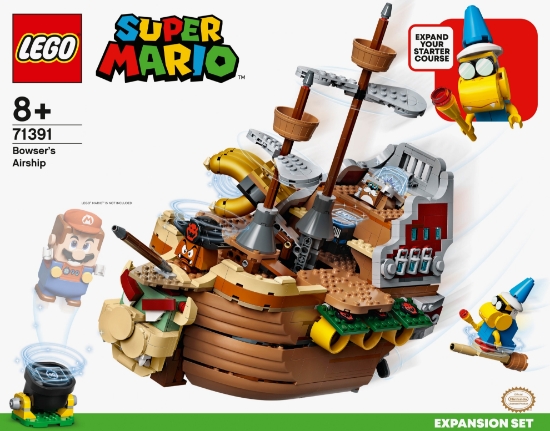 Slika LEGO® SUPER MARIO™ 71391 Prošireni komplet - Bowserov zračni brod