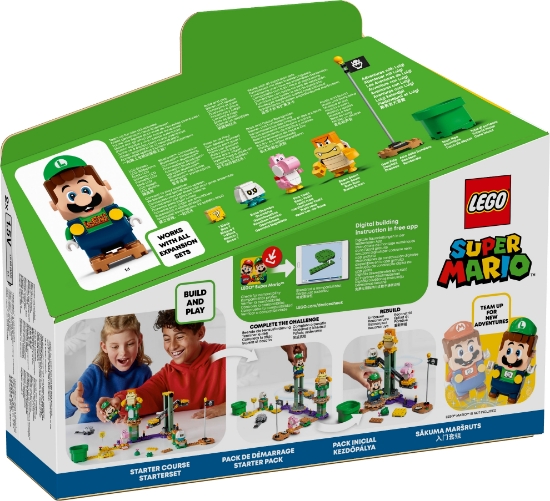 Slika LEGO® SUPER MARIO™ 71387 Pustolovine na Luigijevoj  početnoj stazi