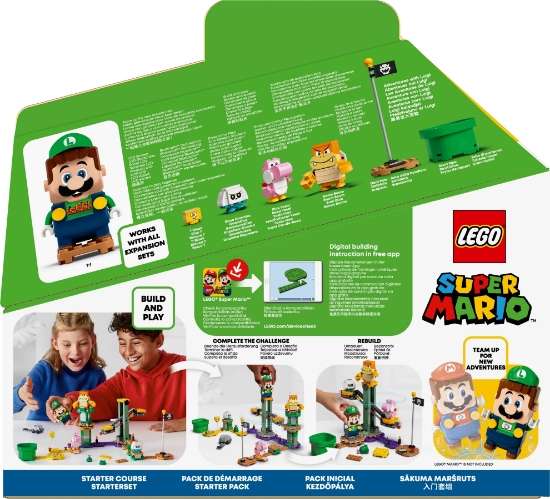 Slika LEGO® SUPER MARIO™ 71387 Pustolovine na Luigijevoj  početnoj stazi