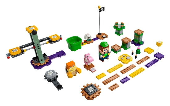 Slika LEGO® SUPER MARIO™ 71387 Pustolovine na Luigijevoj  početnoj stazi