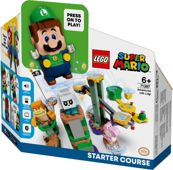 Slika LEGO® SUPER MARIO™ 71387 Pustolovine na Luigijevoj  početnoj stazi