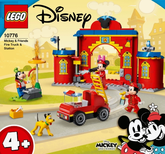 Slika LEGO® MICKEY AND FRIENDS 10776 Vatrogasna postaja i kamion Mickeyja i prijatelja