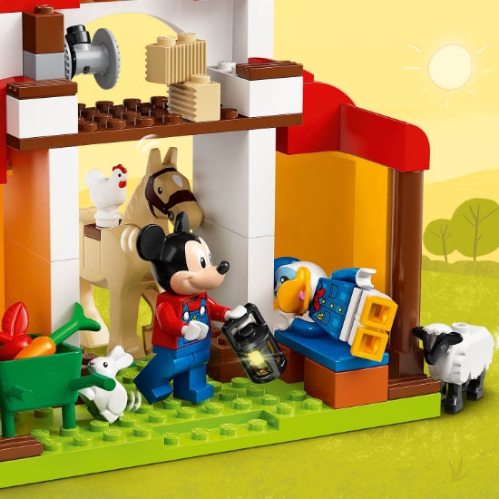 Slika LEGO® MICKEY AND FRIENDS 10775 Farma Mickeyja Mousea i Donalda Ducka