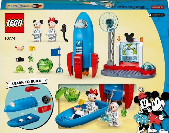 Slika LEGO® MICKEY AND FRIENDS 10774 Svemirska raketa Mickeyja Mousea i Minnie