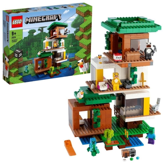 Slika LEGO® MINECRAFT® 21174 Moderna kućica na drvetu