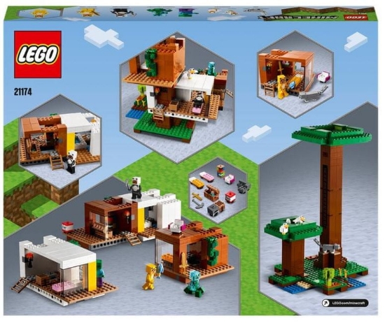 Slika LEGO® MINECRAFT® 21174 Moderna kućica na drvetu