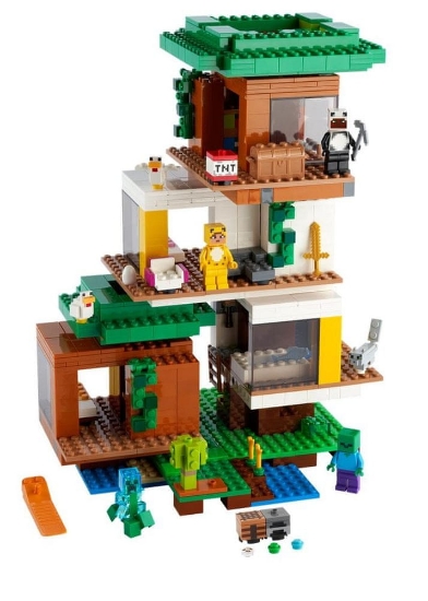 Slika LEGO® MINECRAFT® 21174 Moderna kućica na drvetu