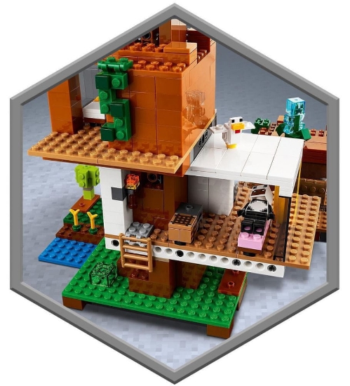 Slika LEGO® MINECRAFT® 21174 Moderna kućica na drvetu