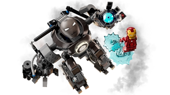 Slika LEGO® SUPER HEROES 76190 Iron Man Iron Monger Mayhem