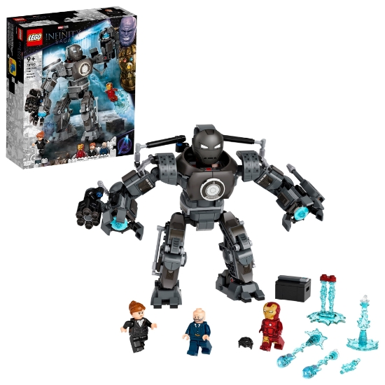 Slika LEGO® SUPER HEROES 76190 Iron Man Iron Monger Mayhem