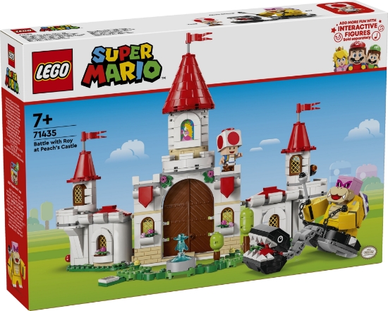 Slika LEGO® SUPER MARIO™ 71435 Bitka s Royem u Peachinu dvorcu