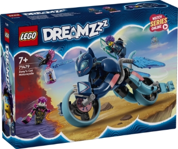 Slika LEGO® DREAMZZZ 71479 Zoeyn motocikl-mačak