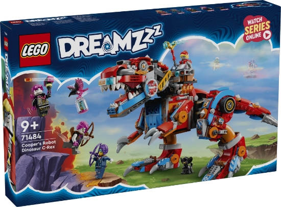 Slika LEGO® DREAMZZZ 71484 Cooperov robotski dinosaur C-Rex