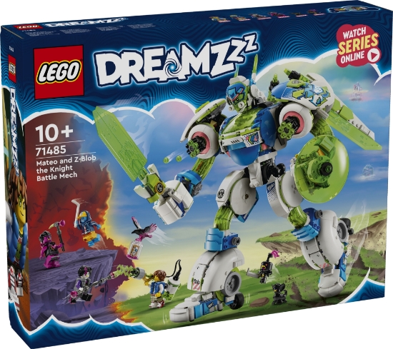 Slika LEGO® DREAMZZZ 71485 Mateo i Z-Blob s viteškim bojnim robotom