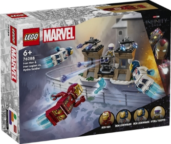 Slika LEGO® SUPER HEROES 76288 Iron Man i Iron Legion protiv vojnika Hydre