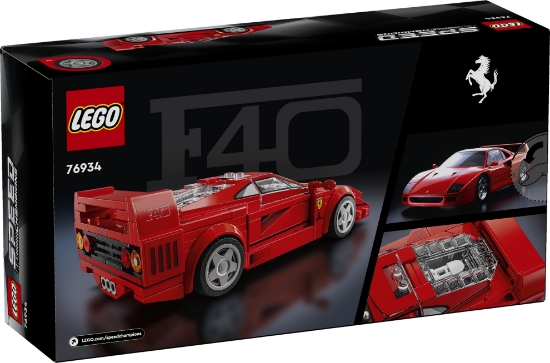 Slika LEGO® SPEED CHAMPIONS 76934 Superautomobil Ferrari F40