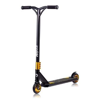 Slika Lionelo Whizz Black Carbon Yellow romobil 