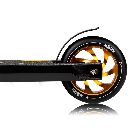 Slika Lionelo Whizz Black Carbon Yellow romobil 
