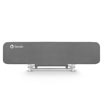 Slika Zaštitna ograda za krevet Lora XL 150 x 45 cm, Grey Stone - Lionelo 