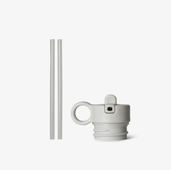 Slika Poklopac i zamjenske slamke za bočice za vodu Cool Gray - Citron