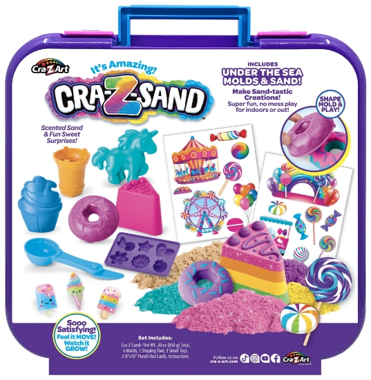 Slika Set kinetički pijesak Zabavni park Cra-Z-Sand  850 g CRAZART 