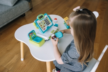 Slika Blagajna sa mikrofonom, skenerom, kalkulatorom i dodacima FREE 2 PLAY 