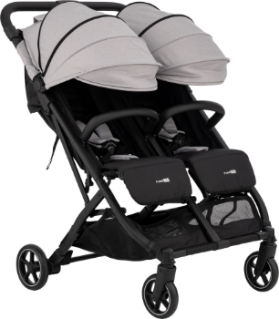 Slika Kolica za dvojke Active Twin siva 82801 - FREEON 