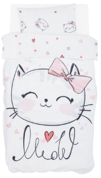 Slika Posteljina 6 djelna Mačka roza BUBABA BY FREEON