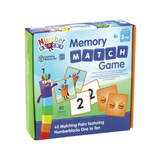 Slika Memory igra za djecu - Numberblocks Memory Match Game