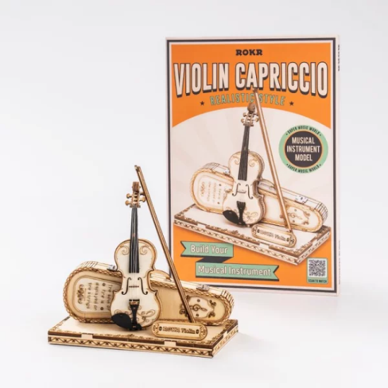 Slika 3D slagalica violine za djecu - Violin Capriccio