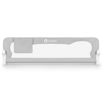 Slika Zaštitna ograda za krevet Eva 150 x 42 cm, Siva Melange Lionelo 