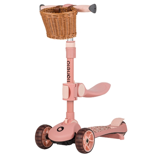 Slika Lionelo Franky Pink Rose romobil 