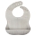 Silikonski podbradnjak marble cloudy gray eeveve® 