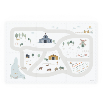 Slika Podloga za igru/puzzle - Farma (120 x 180 cm)