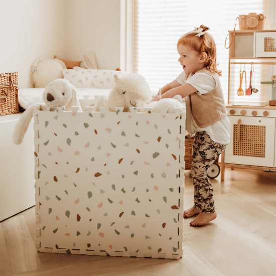 Slika Podloga za igru/puzzle - Selo (120 x 180 cm)