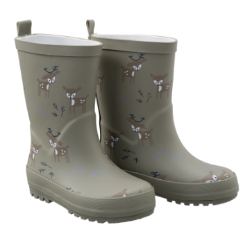 Prikažite detalje za Gumene čizmice Bambi (olive) Slika Gumene čizmice Bambi (olive)