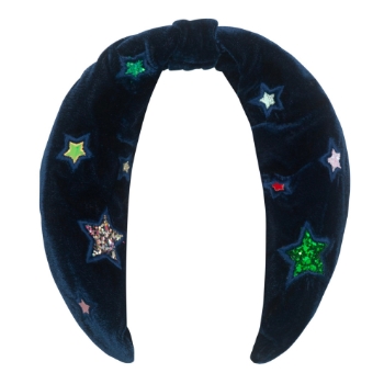 Prikažite detalje za Dječji rajf za kosu - Baršunasta zvijezda Slika Dječji rajf za kosu - Baršunasta zvijezda