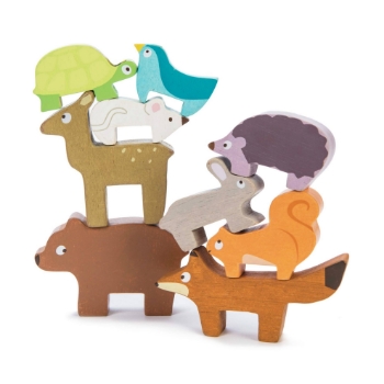 Slika Drvene životinjice za slaganje
