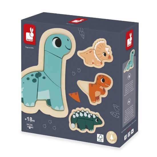 Slika Puzzle za najmanje - Dino