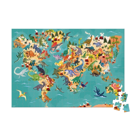 Slika Edukativne puzzle Dinosauri