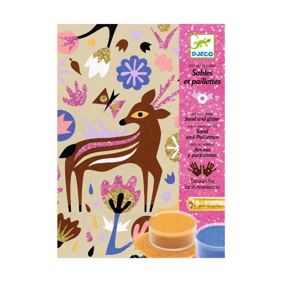 Slika Kreativni set s gliterom i pijeskom - Bambi