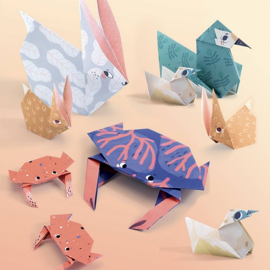 Slika Origami - Obitelj životinja